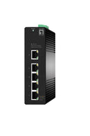 LevelOne IGS-2105 Gigabit Ethernet (10/100/1000) Managed L2 Network Switch Black