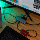 Targus DOCK427GL station d'accueil Avec fil USB 3.2 Gen 2 (3.1 Gen 2) Type-C Gris