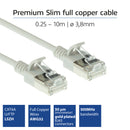 ACT DC7002 câble de réseau Gris 2 m Cat6a U/FTP (STP)