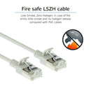 ACT DC7002 câble de réseau Gris 2 m Cat6a U/FTP (STP)