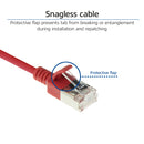 ACT DC7501 câble de réseau Rouge 1 m Cat6a U/FTP (STP)