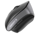 CHERRY MW 4500 LEFT Souris ergonomique sans fil, pour gauchers, noir, USB