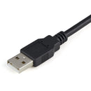 StarTech.com Câble adaptateur de 1,80 m USB vers série DB9 RS232 - Chipset FTDI