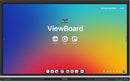 Viewsonic IFP7551 Display tableau blanc interactif 190,5 cm (75") 3840 x 2160 pixels Écran tactile Noir