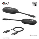 CLUB3D CSV-2570 extension audio/video Émetteur et récepteur AV Noir