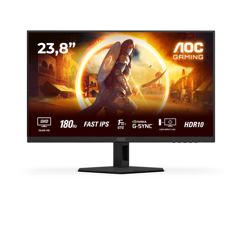 AOC G4 Q24G4RE platte PC-monitor 60,5 cm (23,8") 2560 x 1440 pixels Quad HD LED Zwart, Rood