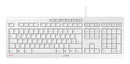 CHERRY STREAM clavier Bureau USB QWERTZ Allemand Blanc