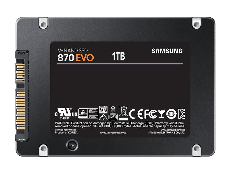 Samsung 870 EVO 1 To 2.5" Série ATA III V-NAND
