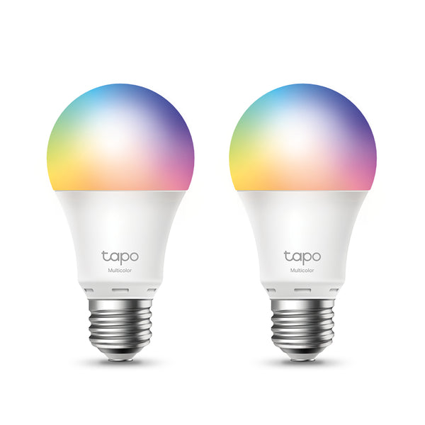 Smart Wi-Fi Light Bulb Multicolor 2-Pack