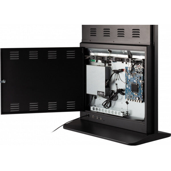 Viewsonic EP5542T Écran d'affichage dynamique Conception Totem 139,7 cm (55") LED 450 cd/m² 4K Ultra HD Noir Écran tactile Android 8.0