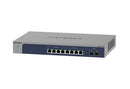 NETGEAR 8-Port Multi-Gigabit/10G Ethernet Smart Switch with 2 SFP+ Ports (MS510TXM) Managed L2+ 10G Ethernet (100/1000/10000) Gray