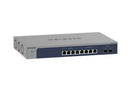 NETGEAR 8-Port Multi-Gigabit/10G Ethernet Smart Switch with 2 SFP+ Ports (MS510TXM) Managed L2+ 10G Ethernet (100/1000/10000) Gray
