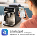Philips 1200 series Série 1200 Noir mat EP1220/00 Machine expresso broyeur, 2 boissons, mousseur lait