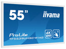 iiyama ProLite TF5539UHSC-W1AG 139,7 cm (55") 3840 x 2160 pixels 4K Ultra HD LED touchscreen pc-monitor, multi-user, wit