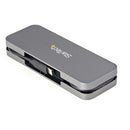 StarTech.com Hub USB-C 4 Ports - 4x USB-A - Hub USB 3.0 Type-C 5Gbps (USB 3.2 Gen 1) - Alimenté par Bus - Adaptateur Hub USB-C vers USB-A Portable - Câble 28.5cm/Rangement Intégré