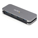 StarTech.com Hub USB-C 4 Ports - 4x USB-A - Hub USB 3.0 Type-C 5Gbps (USB 3.2 Gen 1) - Alimenté par Bus - Adaptateur Hub USB-C vers USB-A Portable - Câble 28.5cm/Rangement Intégré