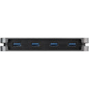 StarTech.com Hub USB-C 4 Ports - 4x USB-A - Hub USB 3.0 Type-C 5Gbps (USB 3.2 Gen 1) - Alimenté par Bus - Adaptateur Hub USB-C vers USB-A Portable - Câble 28.5cm/Rangement Intégré