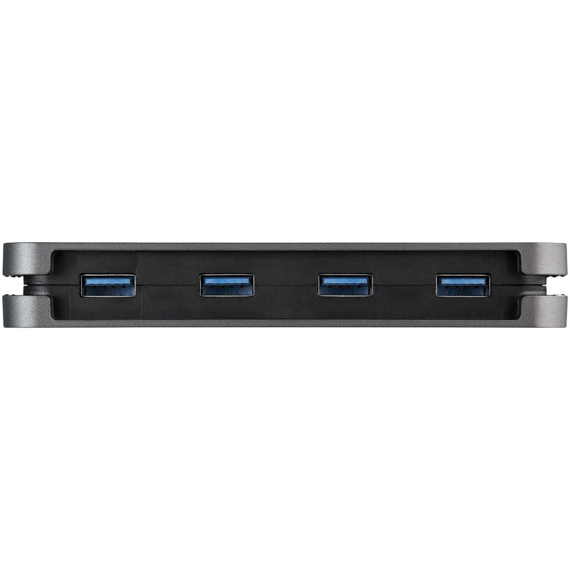 StarTech.com Hub USB-C 4 Ports - 4x USB-A - Hub USB 3.0 Type-C 5Gbps (USB 3.2 Gen 1) - Alimenté par Bus - Adaptateur Hub USB-C vers USB-A Portable - Câble 28.5cm/Rangement Intégré