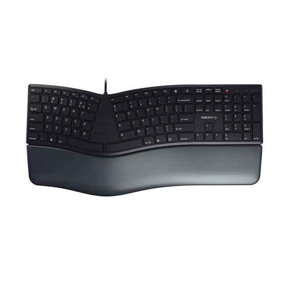 CHERRY KC 4500 ERGO clavier Universel USB QWERTY Anglais américain Noir