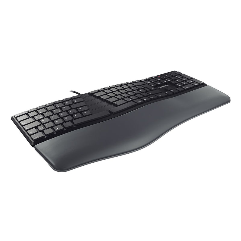 CHERRY KC 4500 ERGO clavier Universel USB QWERTY Anglais américain Noir