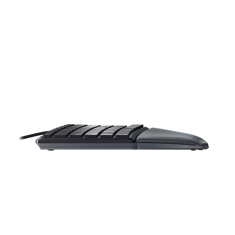 CHERRY KC 4500 ERGO clavier Universel USB QWERTY Anglais américain Noir