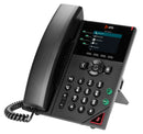 HP Poly Téléphone IP Poly VVX 250 à 4 lignes et compatible PoE