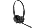Yealink YHS34 Casque Avec fil Arceau Appels/Musique Noir