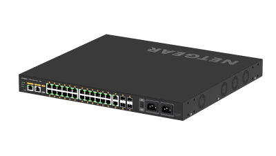 NETGEAR GSM4230UP Managed L2/L3 Gigabit Ethernet (10/100/1000) Ethernet connection, supporting power through port (PoE) 1U Black