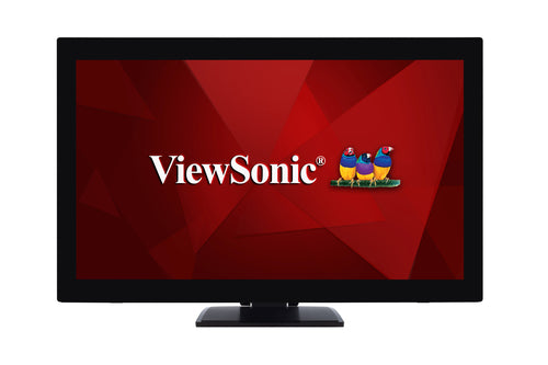 Viewsonic TD2760 écran plat de PC 68,6 cm (27") 1920 x 1080 pixels Full HD LED Écran tactile Multi-utilisateur Noir
