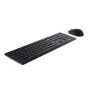 DELL Pro Keyboard and Mouse - KM5221W - US International (QWERTY) - Black - (RTL BOX)