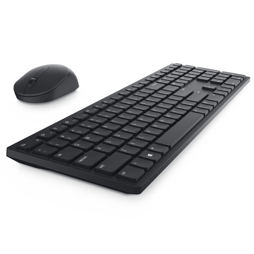 DELL Pro Keyboard and Mouse - KM5221W - US International (QWERTY) - Black