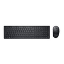 DELL Pro Keyboard and Mouse - KM5221W - US International (QWERTY) - Black - (RTL BOX)
