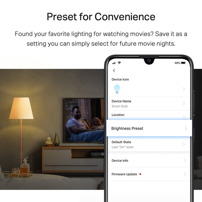 Dimmable Smart Light Bulb 2-Pack
