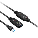 CLUB3D CAC-1405 câble USB USB 3.2 Gen 2 (3.1 Gen 2) 10 m USB A Noir