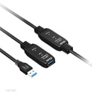 CLUB3D CAC-1405 câble USB USB 3.2 Gen 2 (3.1 Gen 2) 10 m USB A Noir