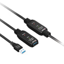 CLUB3D CAC-1406 câble USB USB 3.2 Gen 1 (3.1 Gen 1) 15 m USB A Noir