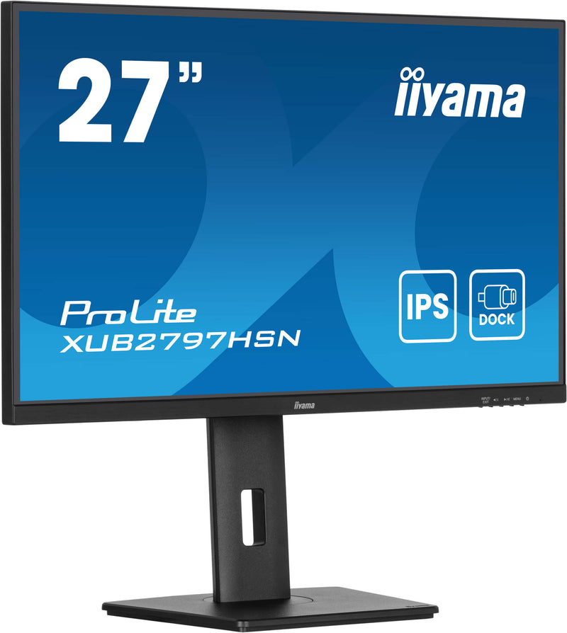 iiyama ProLite XUB2797HSN-B2 écran plat de PC 68,6 cm (27") 1920 x 1080 pixels Full HD LED Noir
