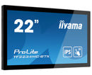 iiyama ProLite TF2234MC-B7X platte pc-monitor 54,6 cm (21.5") 1920 x 1080 Pixels Full HD LED-touchscreen Multi-user Zwart