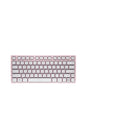 CHERRY KW 7100 MINI BT clavier Universel Bluetooth QWERTY US International Rose