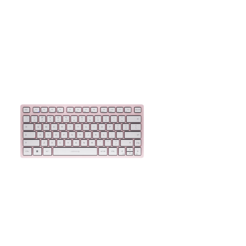 CHERRY KW 7100 MINI BT clavier Universel Bluetooth QWERTY US International Rose