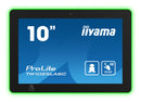 iiyama TW1025LASC-B1PNR 25,6 cm (10,1") vergaderruimtescherm, 1280 x 800 pixels LED, 802.11b, 802.11g, Wi-Fi 4 (802.11n), zwart plastic, Bluetooth