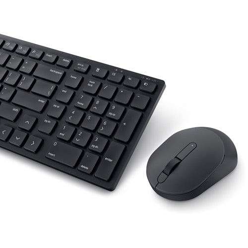 DELL Pro Compact and Silent Keyboard and Mouse - KM555 - US International (QWERTY)