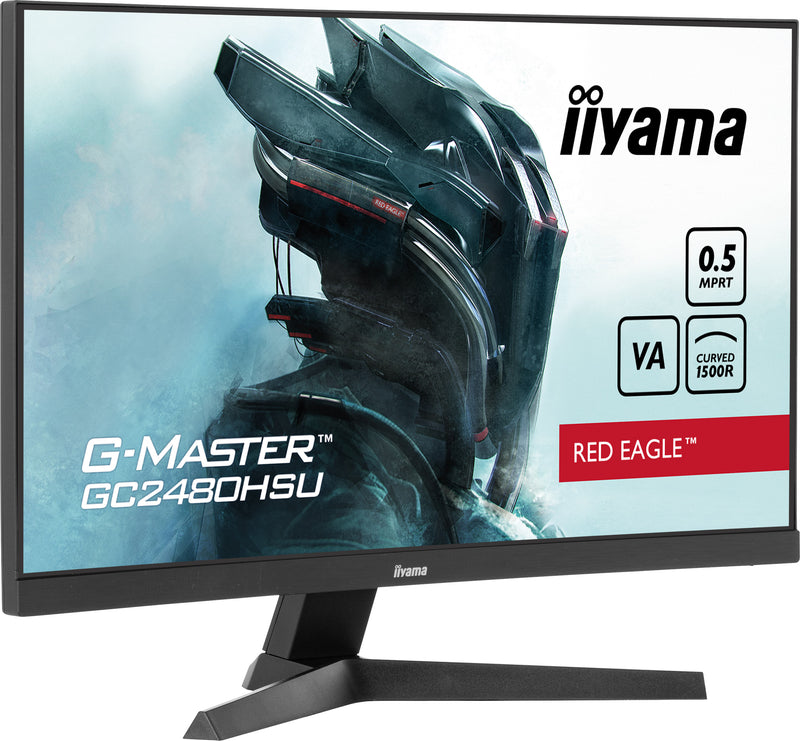iiyama G-MASTER GC2480HSU-B1 écran plat de PC 59,9 cm (23.6") 1920 x 1080 pixels Full HD LED Noir