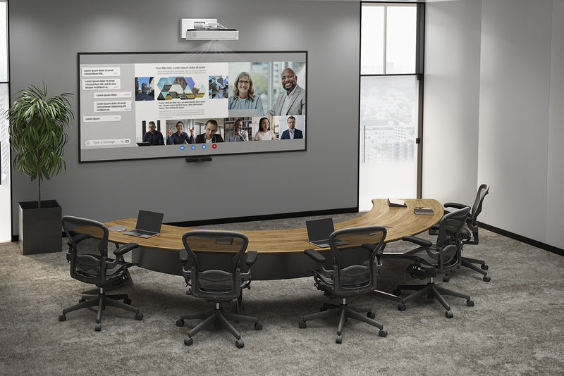 Epson EB-810E Projecteur à focale ultra courte 5000 ANSI lumens 3LCD 1080p (1920x1080) Blanc