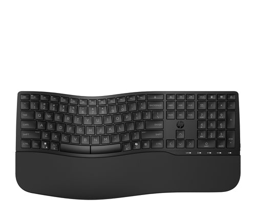 HP 685 CFT DUAL-MODE KBD clavier Bureau RF sans fil + Bluetooth Noir