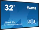 iiyama LH3260HS-B1AG 80 cm (31,5") Digitaal A-kaart Dynamisch display LED Wifi 500 cd/m² Full HD Zwart Geïntegreerde Android 11-processor 24/7
