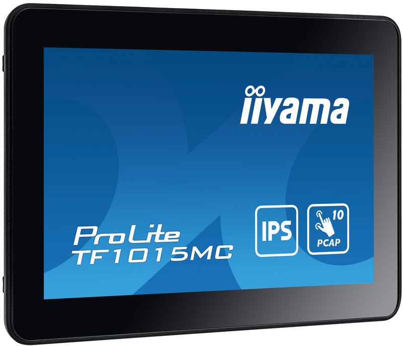 iiyama TF1015MC-B3 écran plat de PC 25,6 cm (10.1") 1280 x 800 pixels HD LED Écran tactile Noir