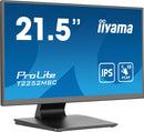 iiyama ProLite T2252MSC-B2 platte pc-monitor 54,6 cm (21.5") 1920 x 1080 Pixels Full HD LCD-touchscreen Zwart