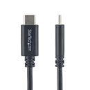 StarTech.com Câble de Charge USB-C de 1m, Charge et Synchronisation, 60W (3A) PD, Câble de Charge USB 2.0, Certifié USB-IF - Cordon de Charge USB C