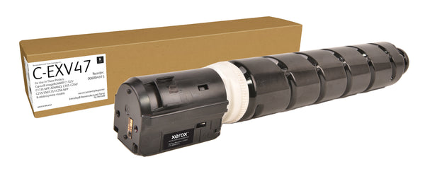 Toner remanufacturé Noir Everyday™ de Xerox compatible avec Canon C-EXV47 (8516B002), Capacité standard